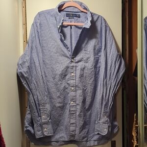 Ralph Lauren Blue Button-Up Shirt
